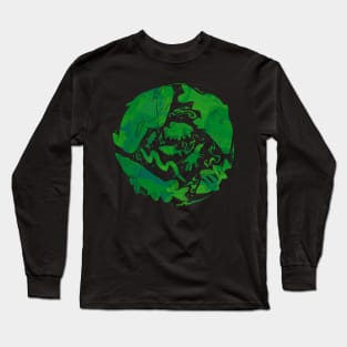 Freshwater fish green Long Sleeve T-Shirt